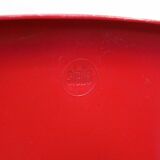 Set of 4 fiberglass chairs stella 1970