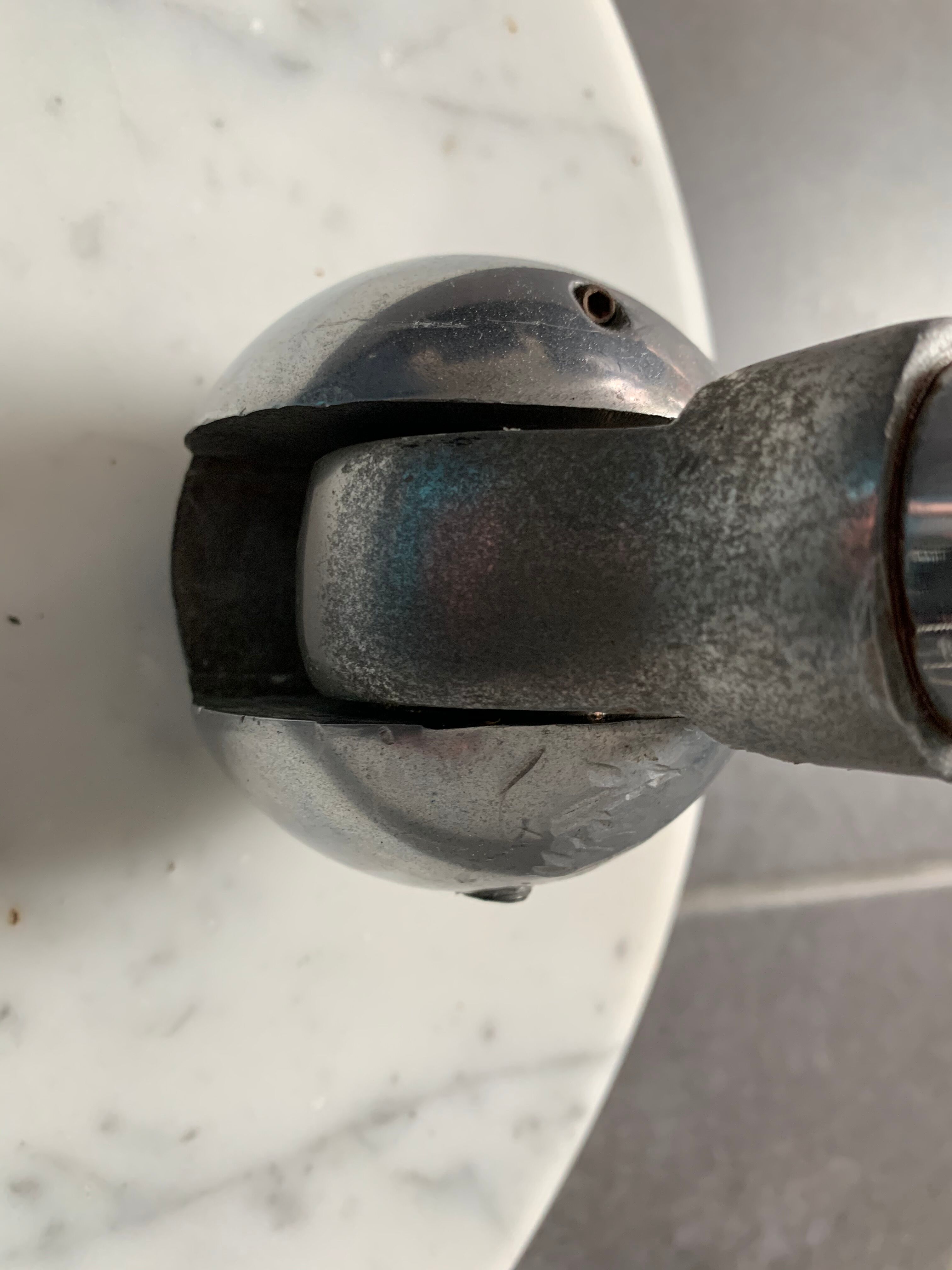 Harvey Guzzini adjustable arc lamp 1960