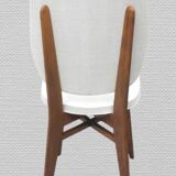 4 chaises en teck design 1960
