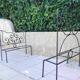 Wrought iron bed Astier de Villate