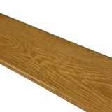 Vintage oak wall rack book shelf 1970s wood minimalist design