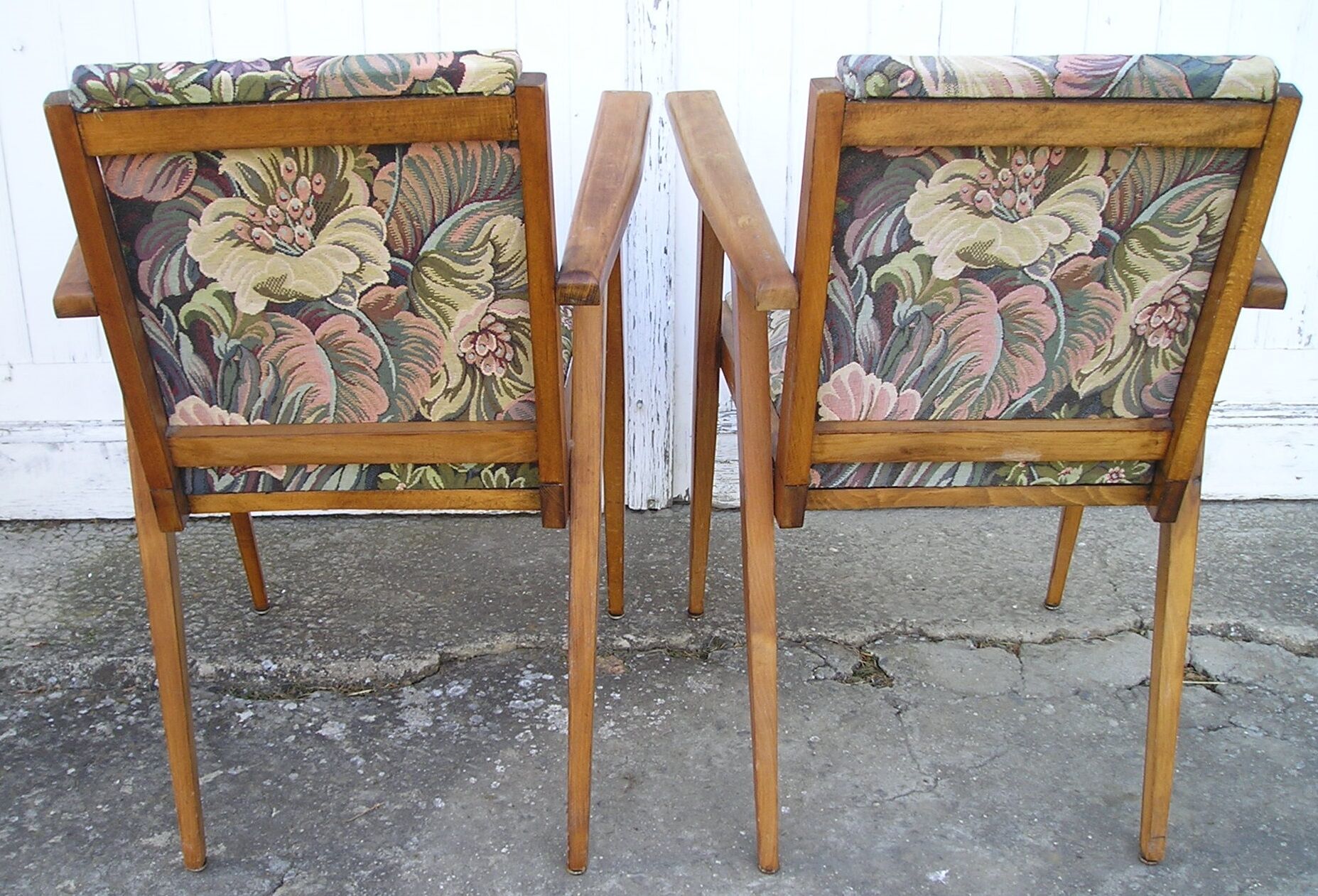Pair of armchairs bridges of 50-60 years