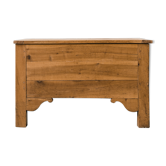 Chest curved wood in cherry tree