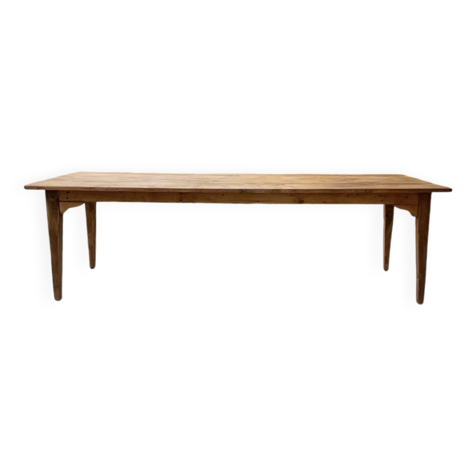 Farmhouse table with spindle legs 2.50m