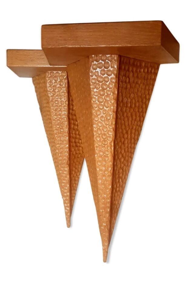 Wooden wall shelves 60s/70s