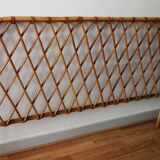 Rattan bedhead