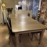 Dining table with 6 chairs