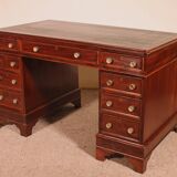 Small Desk with Drawers in Mahogany, 19th Century