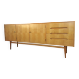 Sideboard in blond wood, 1970