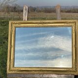 Antique mirror, gilded frame, circa 1830