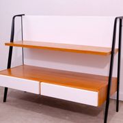 Fully renovated mid century bookshelf by Tatra, 1960s, Czechoslovakia