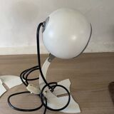 Adjustable eye ball lamp, Italian design from the 1970s.
