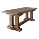 Gothic revival refectory dining table and chairs set of 7 France