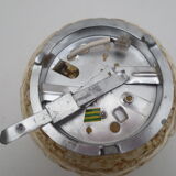 Old wall lamp molded glass, bubble decoration