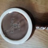 Service set of 7 ceramic snail pieces