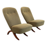 Set of two Congo chairs by Theo Ruth for Artifort, 1960