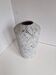 Painted Terracotta Vase with Graphic Pattern