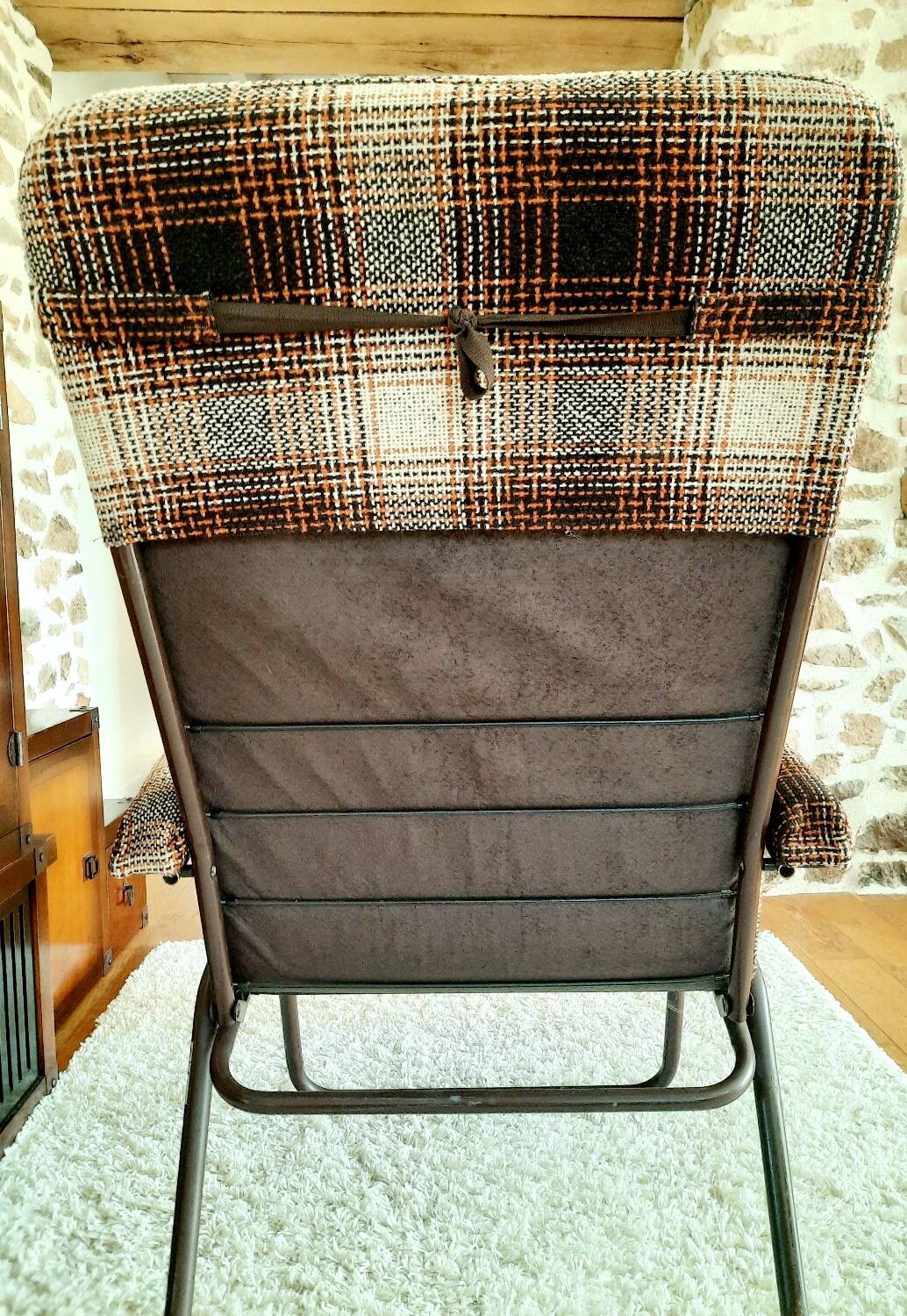 Vintage reclining armchair Lafuma