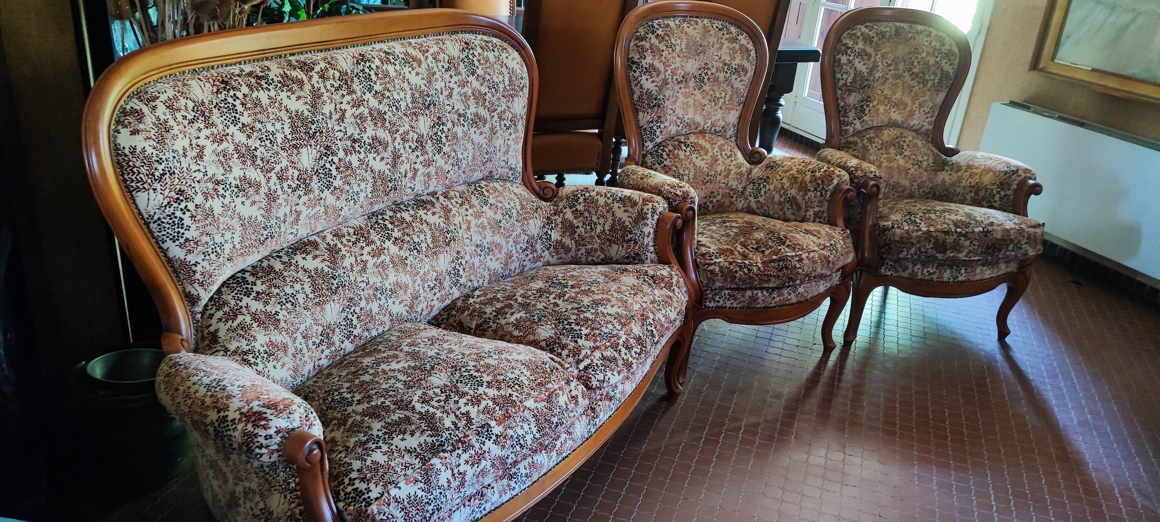 Louis XV style salon