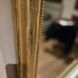 Louis Philippe period mirror in gilded wood