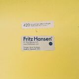 Pair of Arne Jacobsen chairs for Fritz Hansen design 2001
