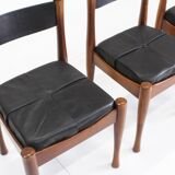Bernini vintage italian dining chairs by Silvio Coppola , set of 6