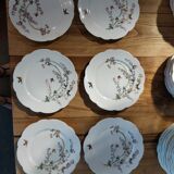 6 Art Nouveau flat plates