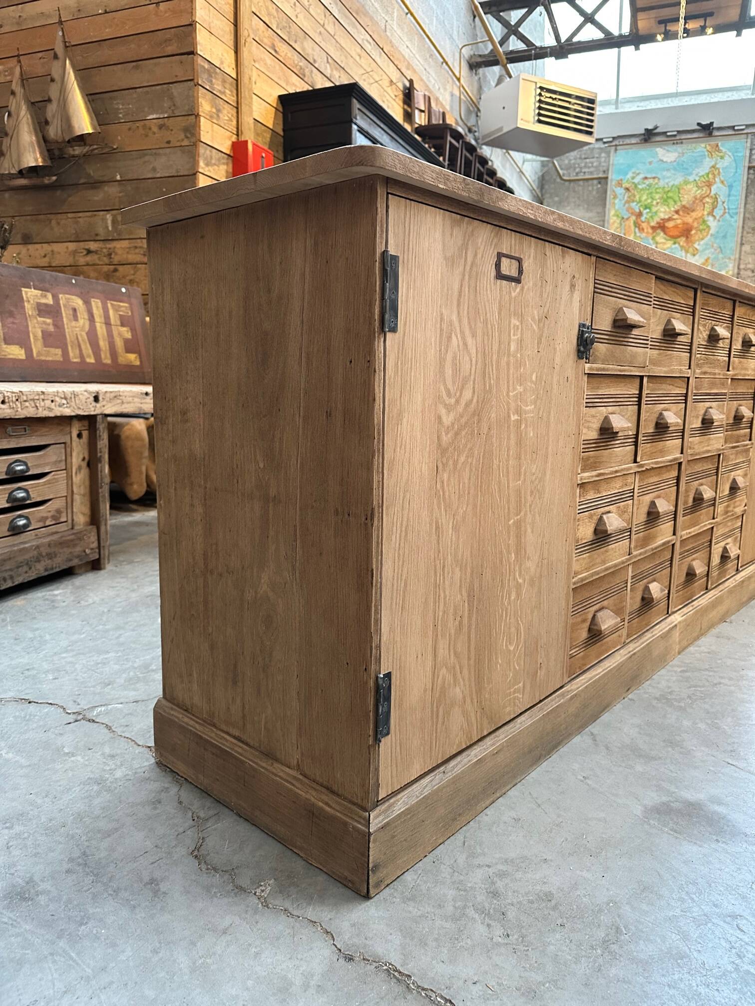Solid oak professional furniture