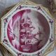 18th century antique hand-painted tableware set from Tournay