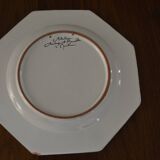Decorative plate of moutiers
