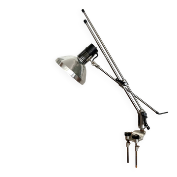 Lampe de bureau d’architecte atelier industrielle AZ-MD design 1970