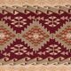 Vintage Turkish kilim, handwoven, 122x225 cm.