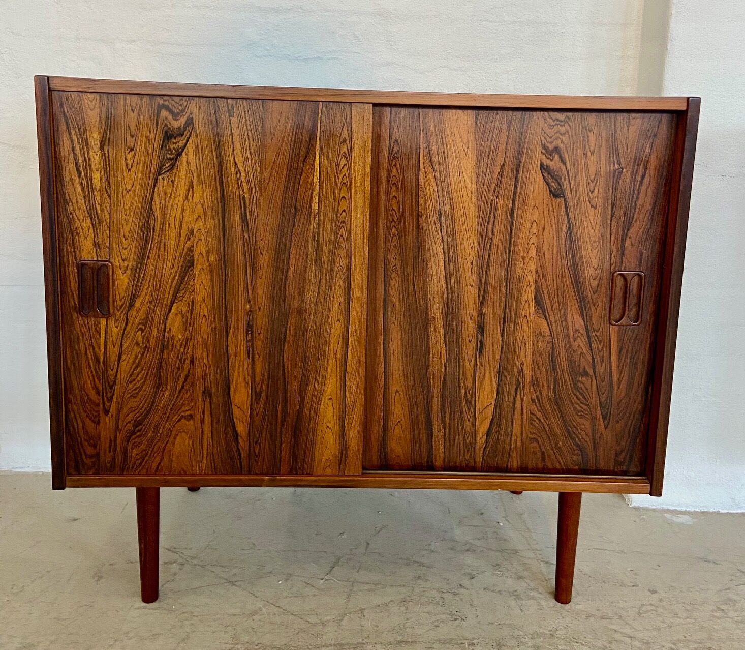 Vintage Danish buffets in rosewood from the 1960s.