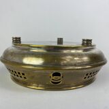 Brass bowl Secession by Jutta Sika and Kolo Moser