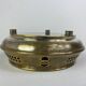Brass bowl Secession by Jutta Sika and Kolo Moser