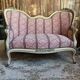 Antique Louis XV style bench – Napoleonic III period – 110 cm