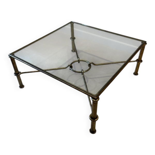 Table basse par Giovanni Banci pour Hermès, années 1970.