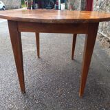 Oval farmhouse table 130 cm