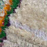 Tapis Boucherouite - 121 x 226 cm