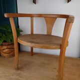 Ancienne Chaise pour Enfant en Bois - Style Baumann