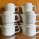 Sarreguemines white porcelain teapots from the 70s (X10)