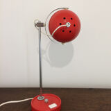 Eyeball red foot lamp years 70