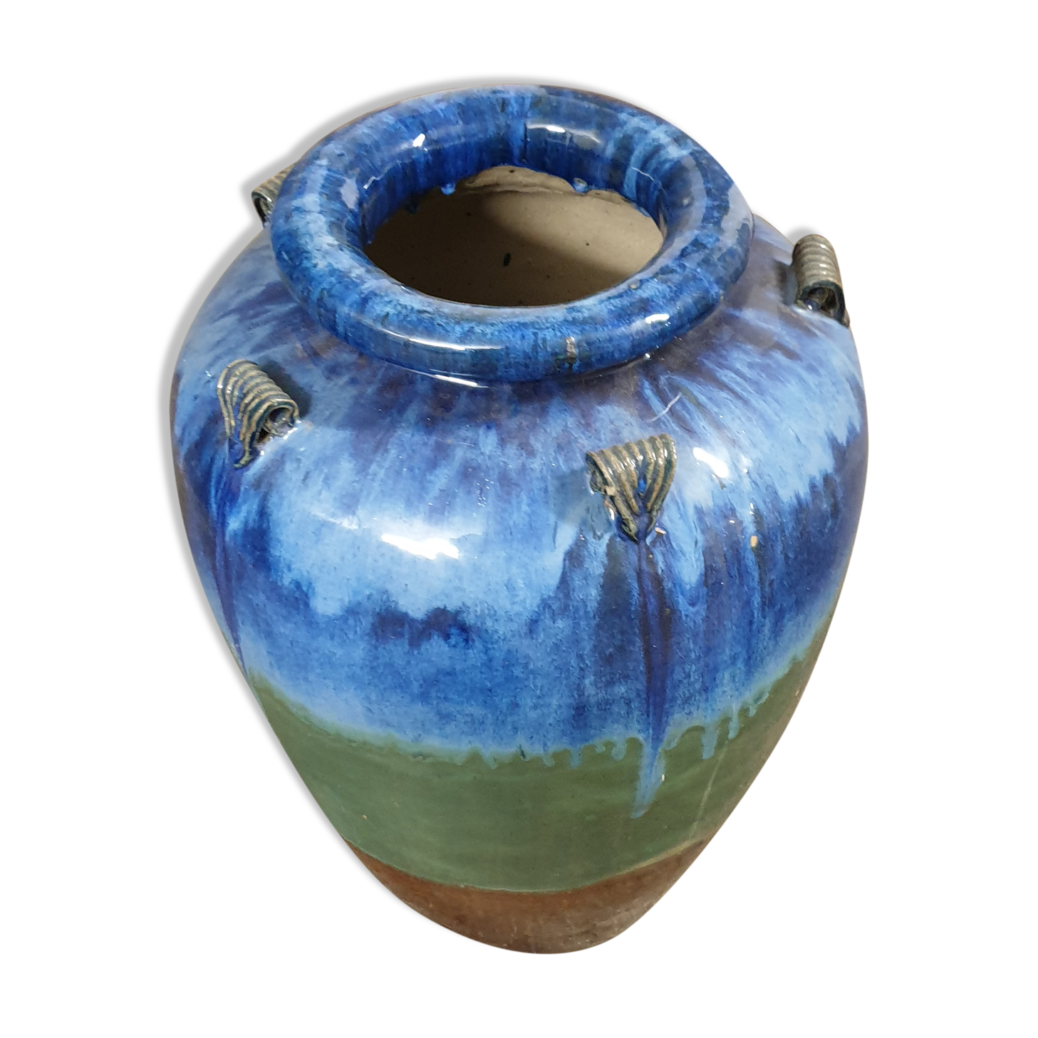 Terracotta garden pottery