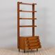 Italian teak free standing wall unit 1970s