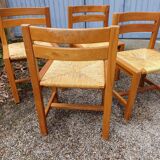 Set of 4 vintage Regain chairs