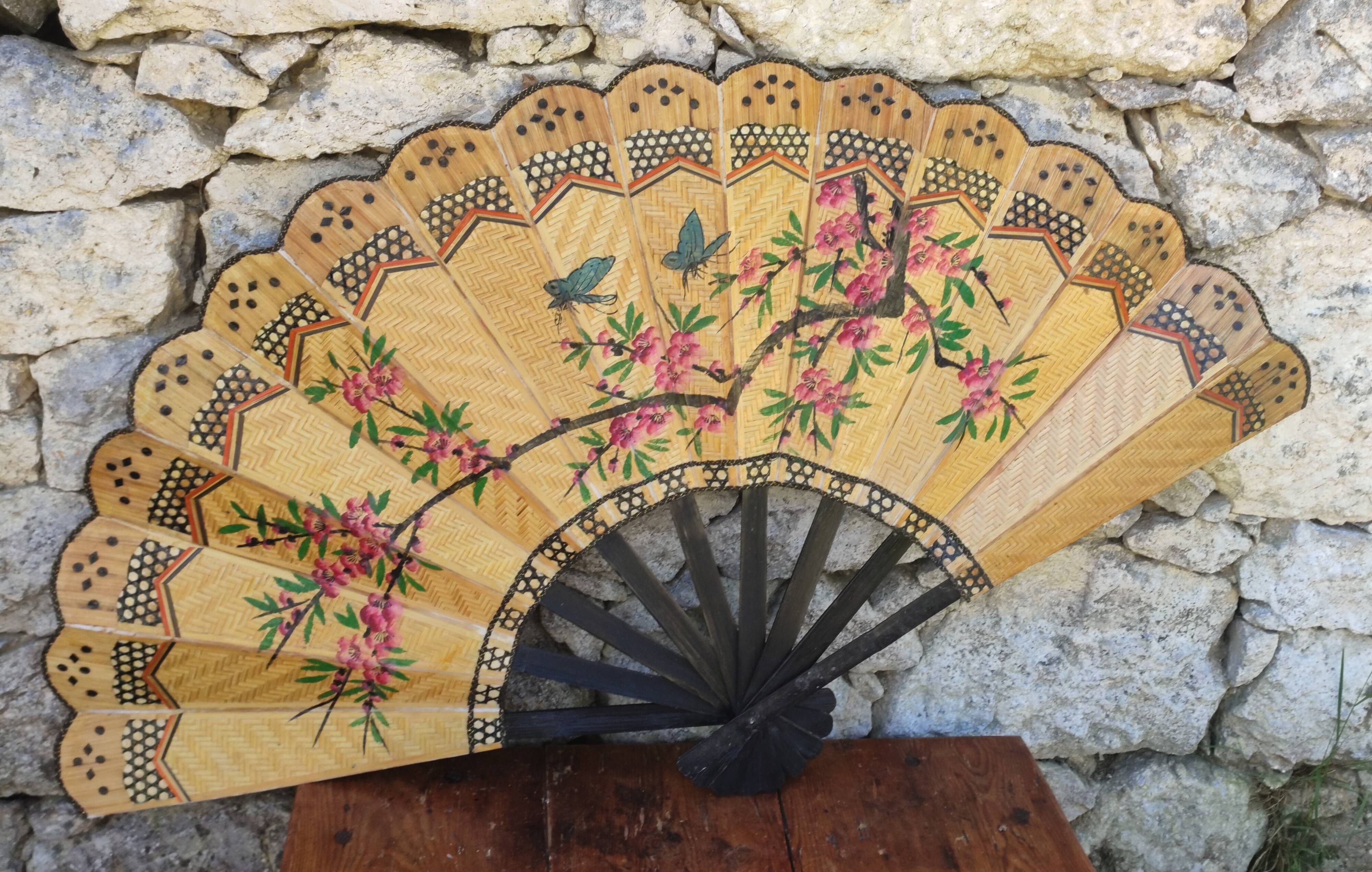 Large decorative fan