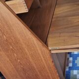 Bernhard Pedersen teak secretaire, Denmark 1960s