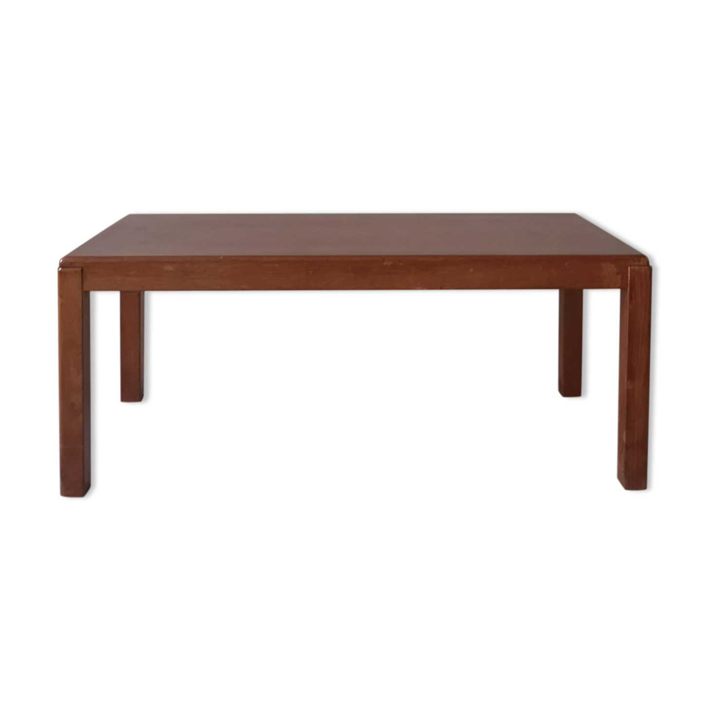Large Scandinavian teak coffee table, 1970