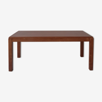 Large Scandinavian teak coffee table, 1970