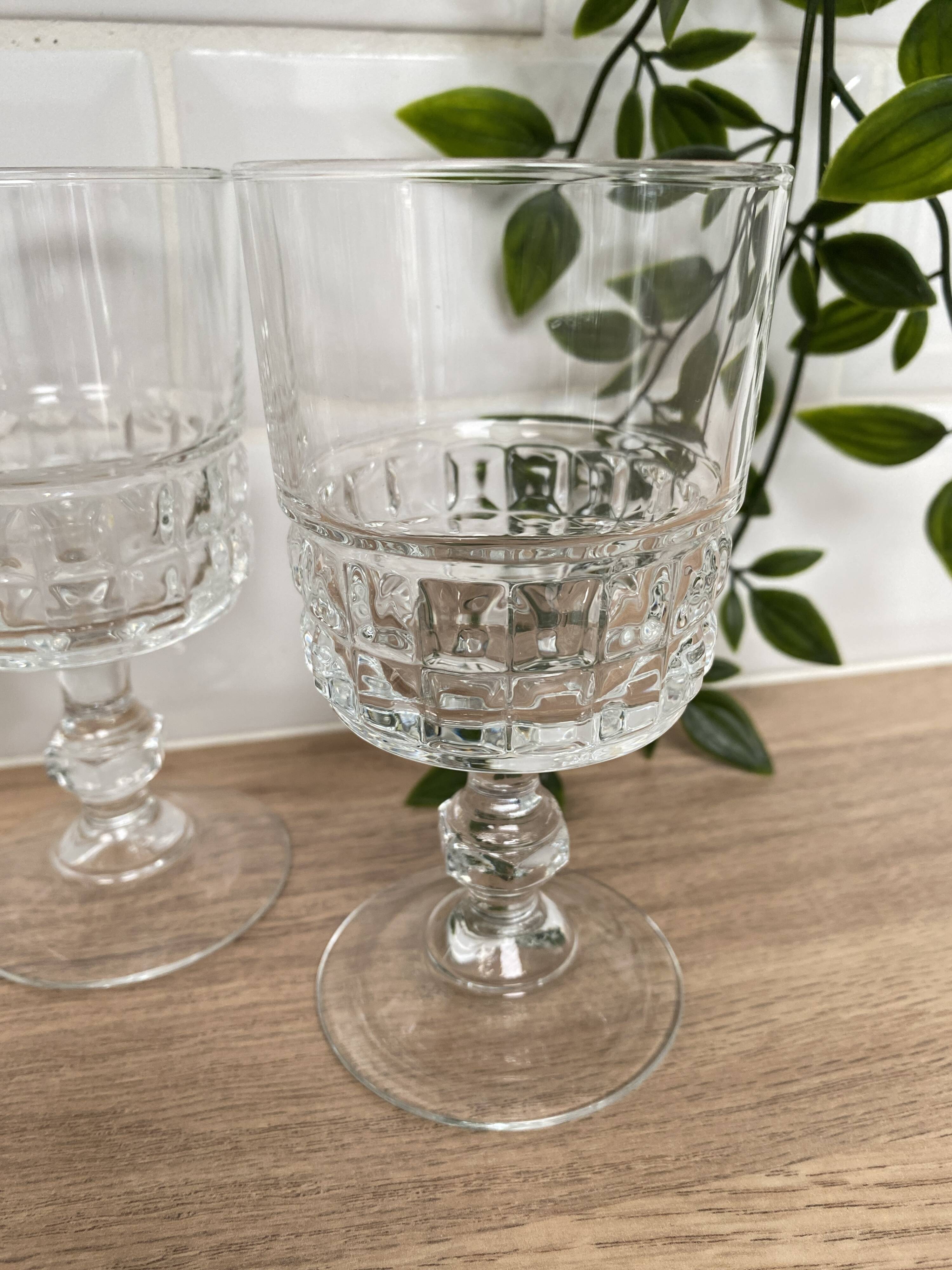 Set de 3 verres à vin rouge Luminarc Quadrille